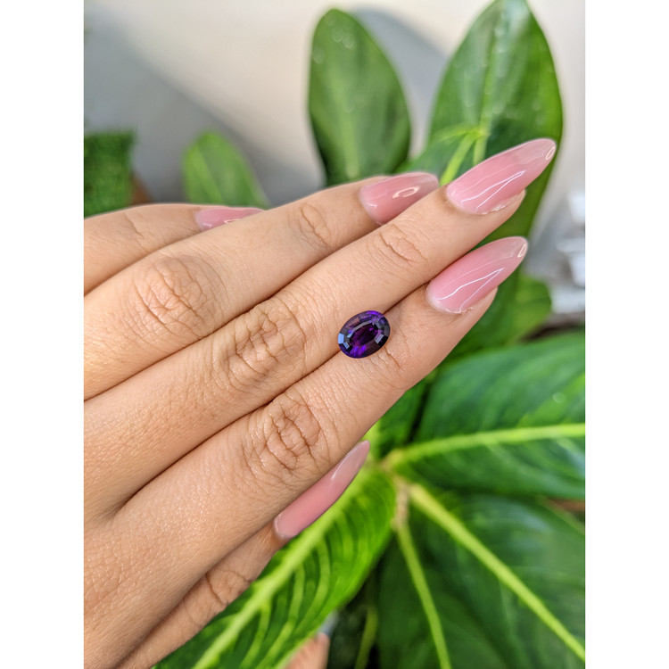 1.63 Ct. Amethyst from Brazil