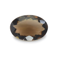 15.40 Ct.Tw. Oval Smokey Quartz