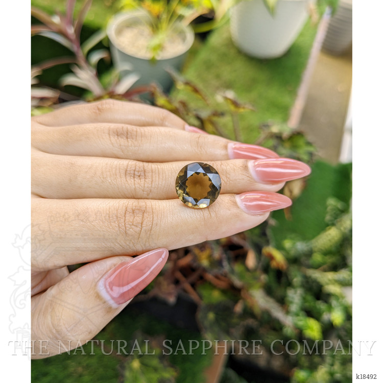 9.90 Ct. Smokey Quartz from Ceylon (Sri Lanka)