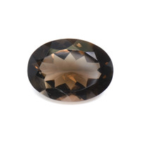 19.71 Ct.Tw. Oval Smokey Quartz