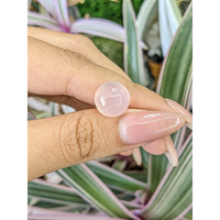 7.26 Ct. Cabochon Rose Quartz from Ceylon (Sri Lanka) Life Style
