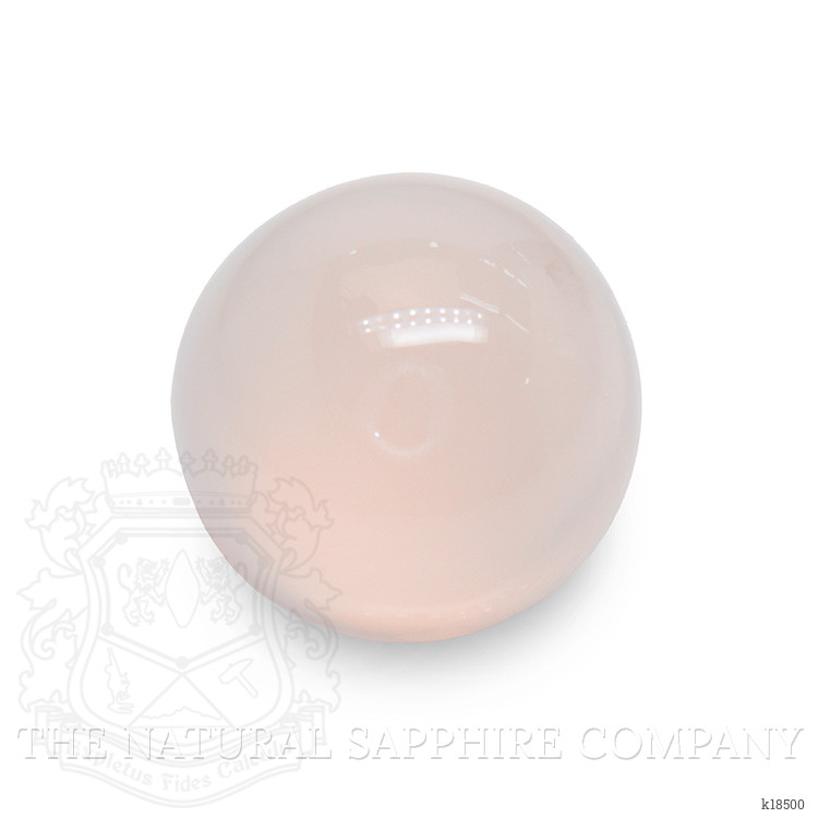 4.18 Ct. Cabochon Rose Quartz from Ceylon (Sri Lanka)