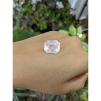 10.65 Ct. Rose Quartz from Ceylon (Sri Lanka) Life Style