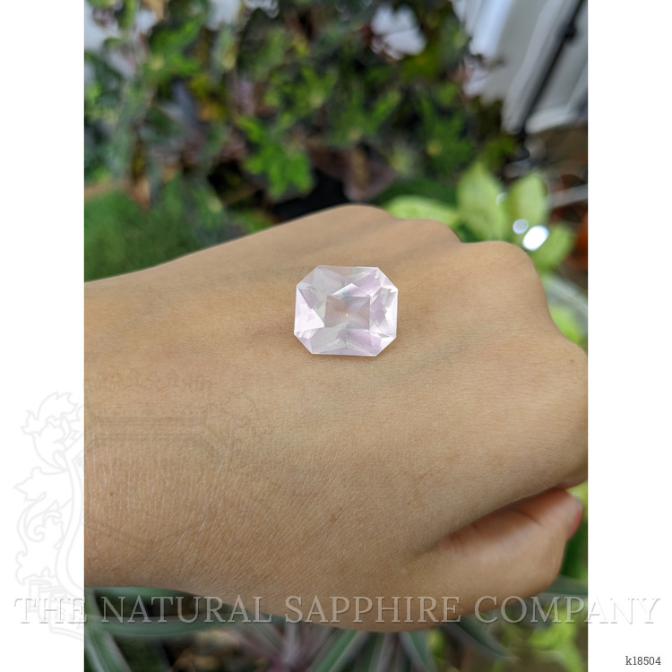 10.65 Ct. Rose Quartz from Ceylon (Sri Lanka)