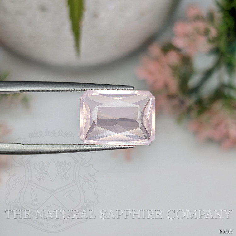 5.41 Ct. Rose Quartz from Ceylon (Sri Lanka)