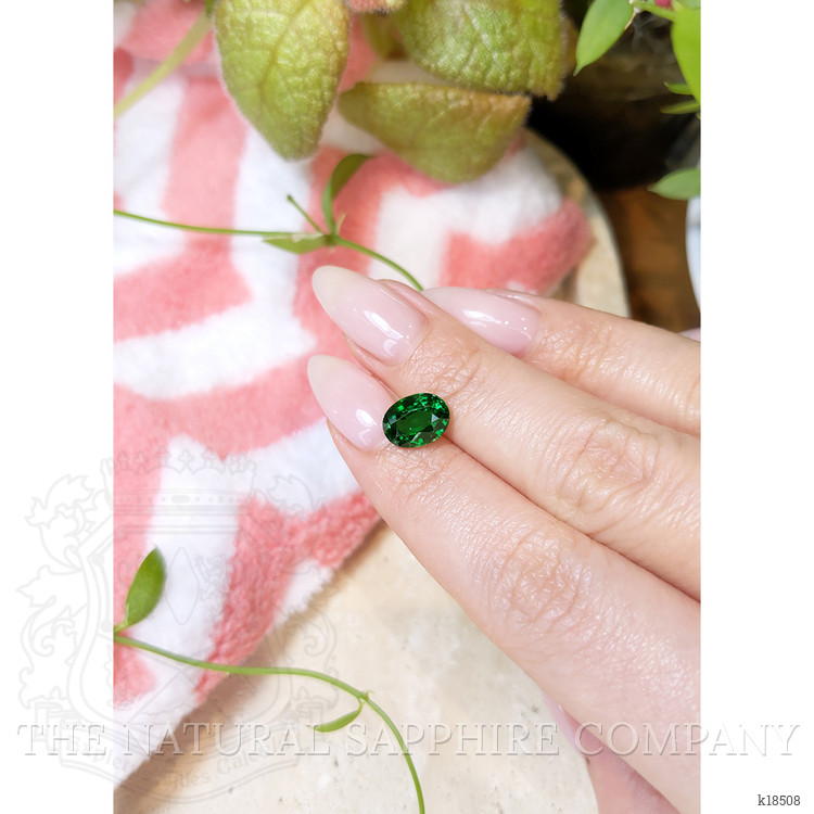 3.03 Ct. Tsavorite Garnet from Tanzania