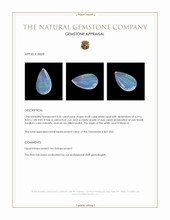 0.26 Ct. Cabochon White Opal from Mexico Appraisal