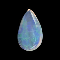 0.25 Ct. Cabochon White Opal from Mexico Video