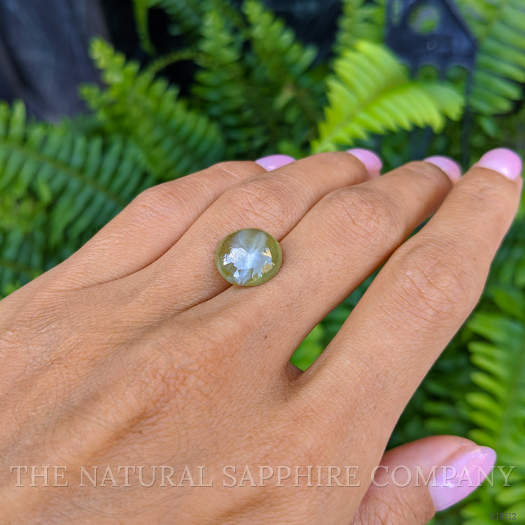 7.60 Ct. Cabochon Chrysoberyl from Ceylon (Sri Lanka)