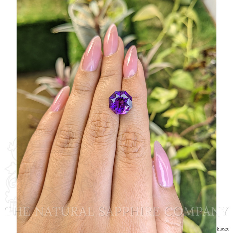 5.01 Ct. Amethyst from Ceylon (Sri Lanka)