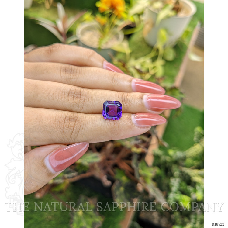 4.08 Ct. Amethyst from Ceylon (Sri Lanka)