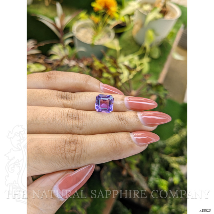 4.64 Ct. Amethyst from Ceylon (Sri Lanka)