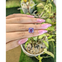 4.84 Ct. Amethyst from Ceylon (Sri Lanka) Life Style