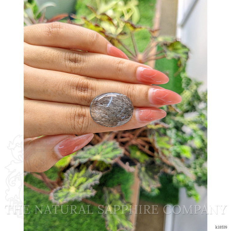 26.63 Ct. Cabochon Rutilated Quartz from Ceylon (Sri Lanka)
