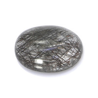 25.69 Ct. Cabochon Rutilated Quartz from Ceylon (Sri Lanka) Video