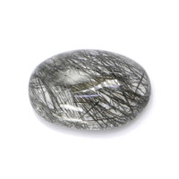 21.06 Ct. Cabochon Rutilated Quartz from Ceylon (Sri Lanka) Video