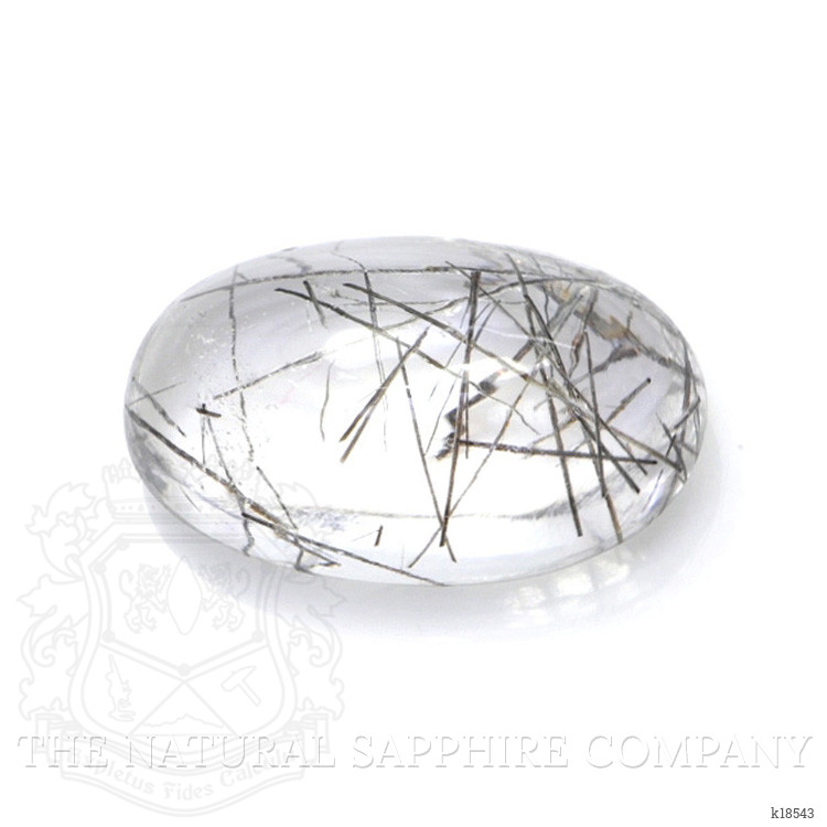 12.50 Ct. Cabochon Rutilated Quartz from Ceylon (Sri Lanka)