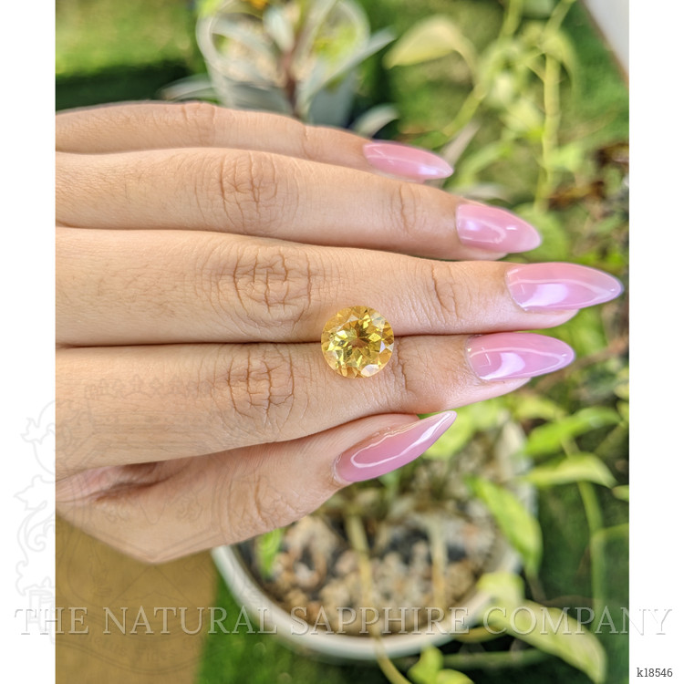 4.72 Ct. Citrine from Ceylon (Sri Lanka)