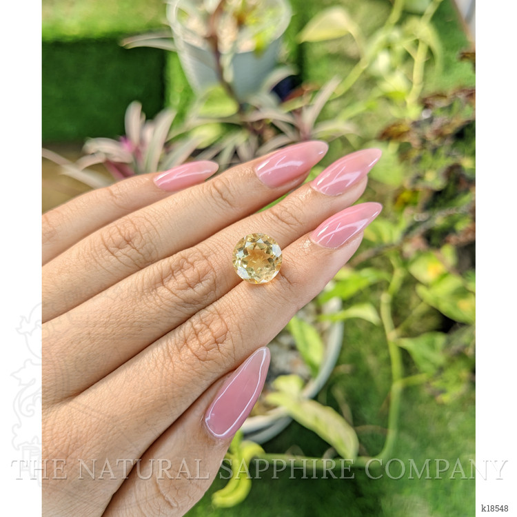 5.74 Ct. Citrine from Ceylon (Sri Lanka)