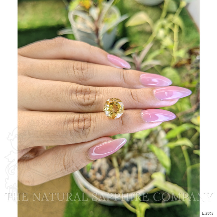 5.01 Ct. Citrine from Ceylon (Sri Lanka)