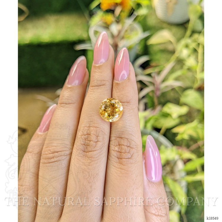 5.01 Ct. Citrine from Ceylon (Sri Lanka)