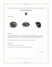 5.46 Ct. Cabochon Sphalerite from Mexico Appraisal