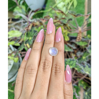 4.49 Ct. Cabochon Moonstone from Ceylon (Sri Lanka) Life Style
