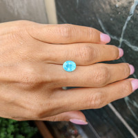 2.28 Ct. Paraiba Tourmaline from Mozambique Life Style