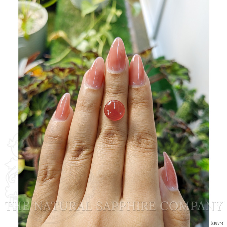 4.76 Ct. Cabochon Carnelian from Brazil