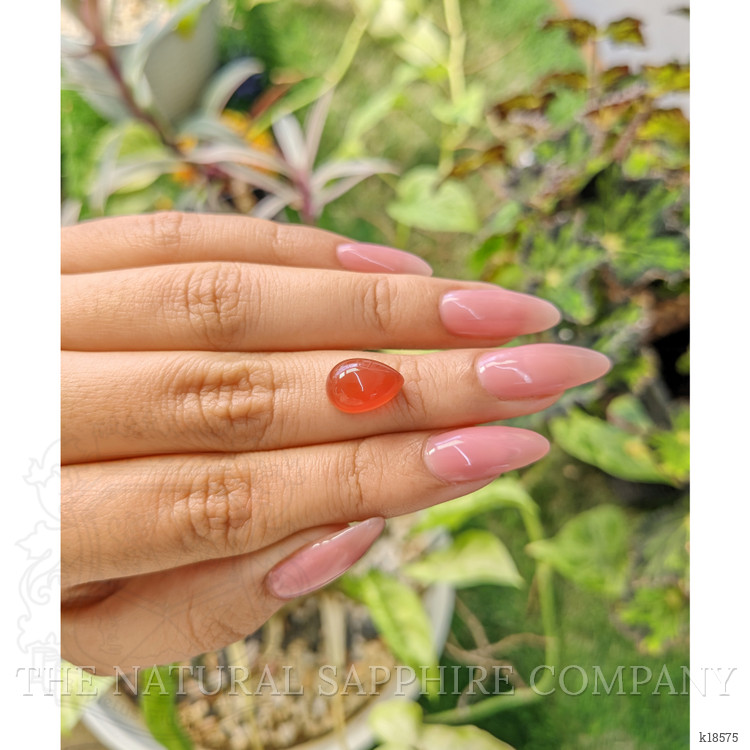 4.27 Ct. Cabochon Carnelian from Brazil