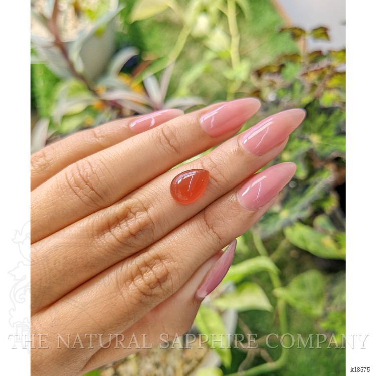 4.27 Ct. Cabochon Carnelian from Brazil