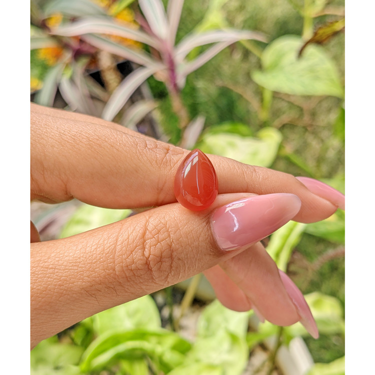 6.23 Ct. Cabochon White Opal from Brazil