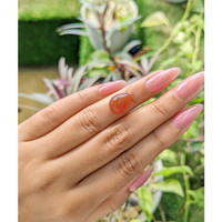 5.63 Ct. Cabochon Carnelian from Brazil Life Style