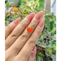 4.29 Ct. Cabochon Carnelian from Brazil Life Style