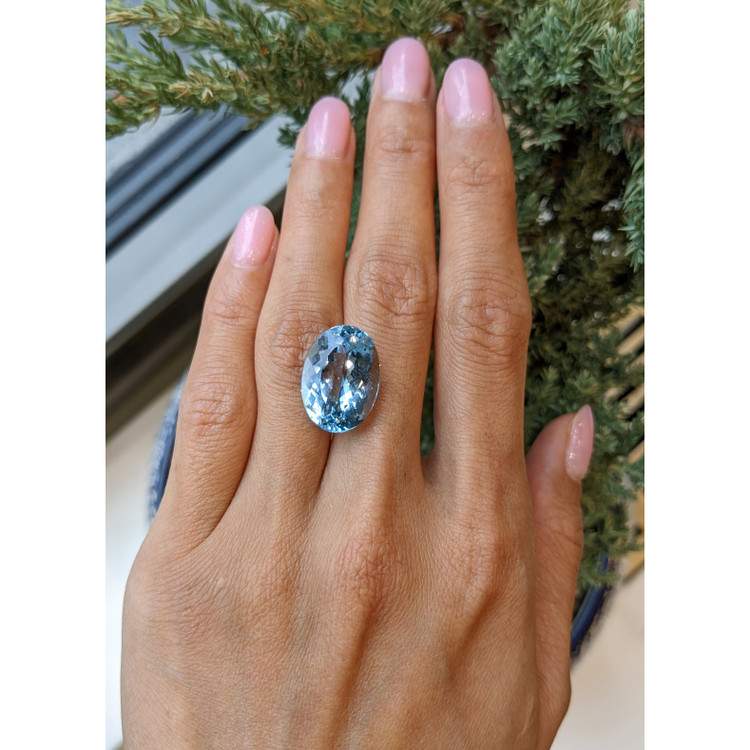 13.06 Ct. Aquamarine from Brazil