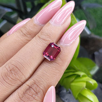 3.59 Ct. Garnet from Tanzania Life Style