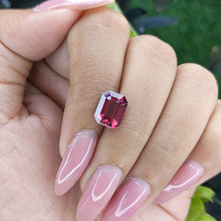 3.59 Ct. Garnet from Tanzania Life Style