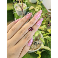 2.97 Ct. Almandine Garnet from Ceylon (Sri Lanka) Life Style