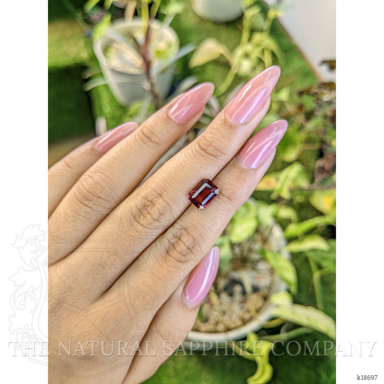 2.97 Ct. Almandine Garnet from Ceylon (Sri Lanka)