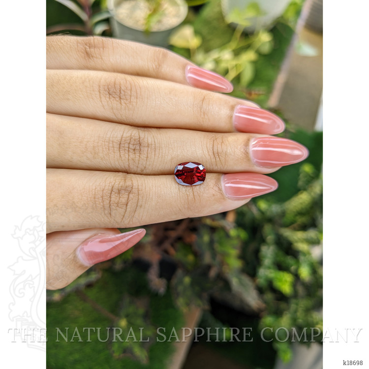 3.14 Ct. Almandine Garnet from Ceylon (Sri Lanka)