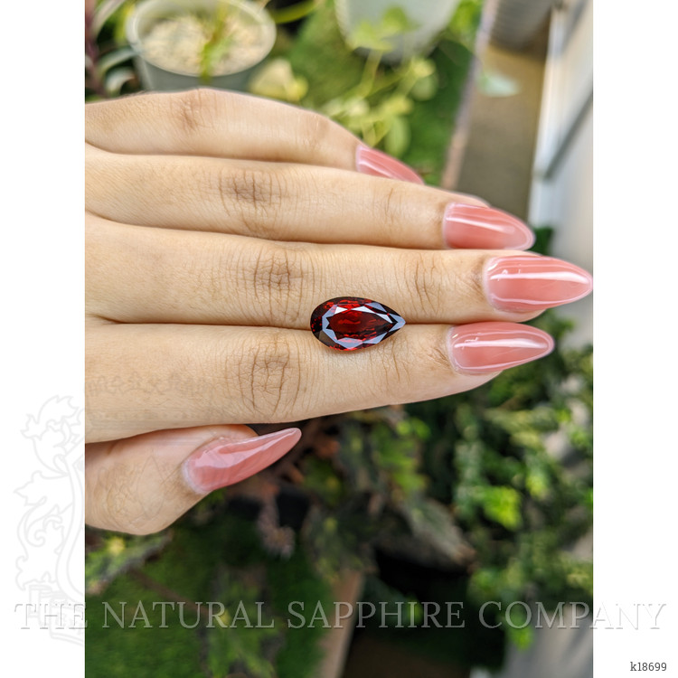 8.20 Ct. Almandine Garnet from Ceylon (Sri Lanka)