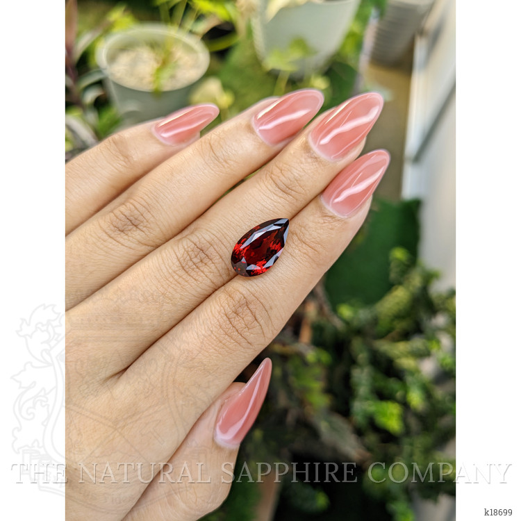 8.20 Ct. Almandine Garnet from Ceylon (Sri Lanka)