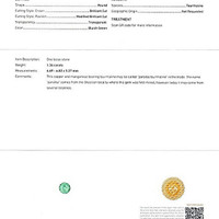 1.34 Ct. Paraiba Tourmaline from Africa Scan Report