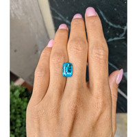 4.38 Ct. Paraiba Tourmaline from Brazil Life Style