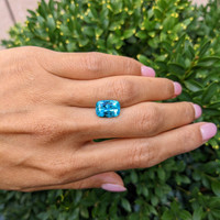 4.38 Ct. Paraiba Tourmaline from Brazil Life Style