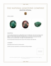 6.00 Ct. Alexandrite from India Appraisal