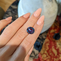 6.00 Ct. Alexandrite from India Life Style