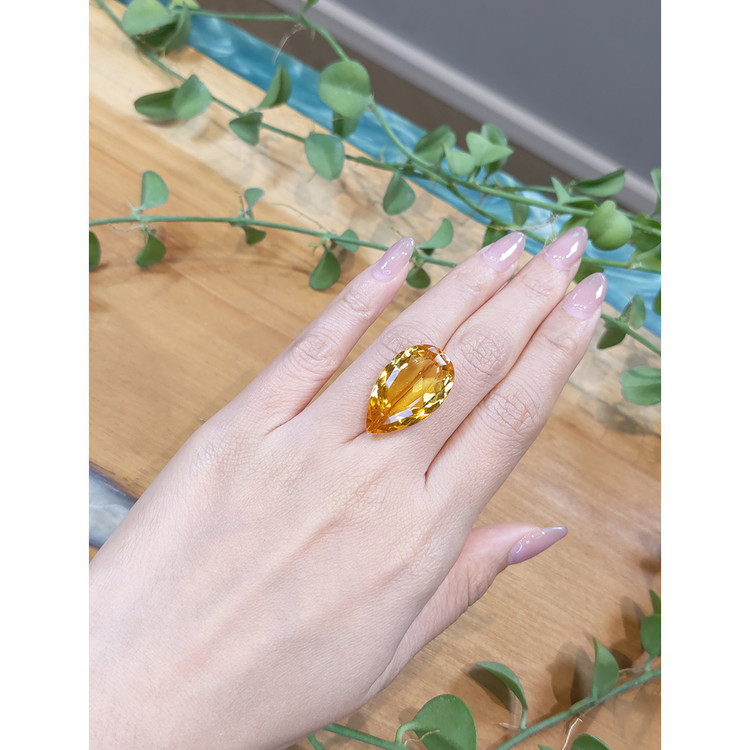21.07 Ct. Citrine from Brazil