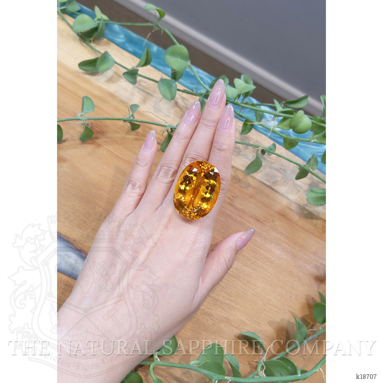 106.95 Ct. Citrine from Brazil