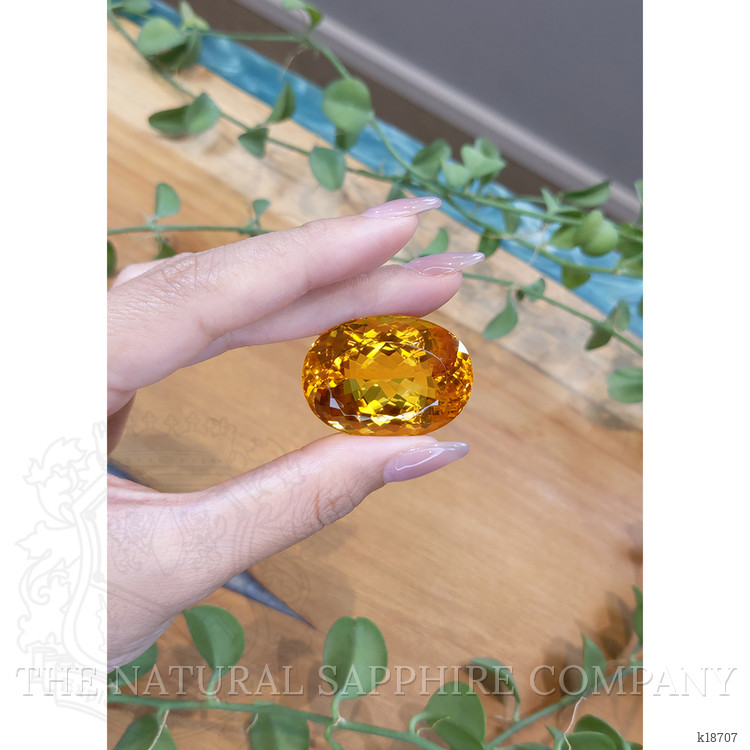 106.95 Ct. Citrine from Brazil